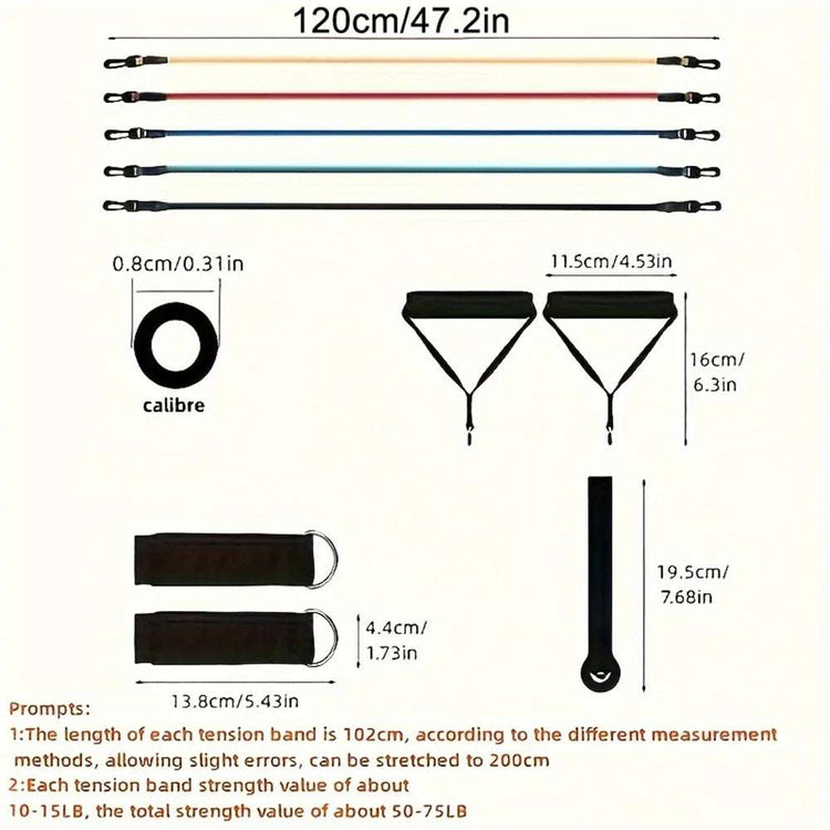 11 pièces/ensemble Corde de traction