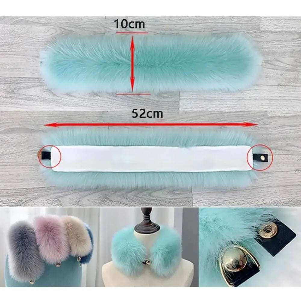 manteau de capuche en fourrure, écharpe de fourrure en peluche d&