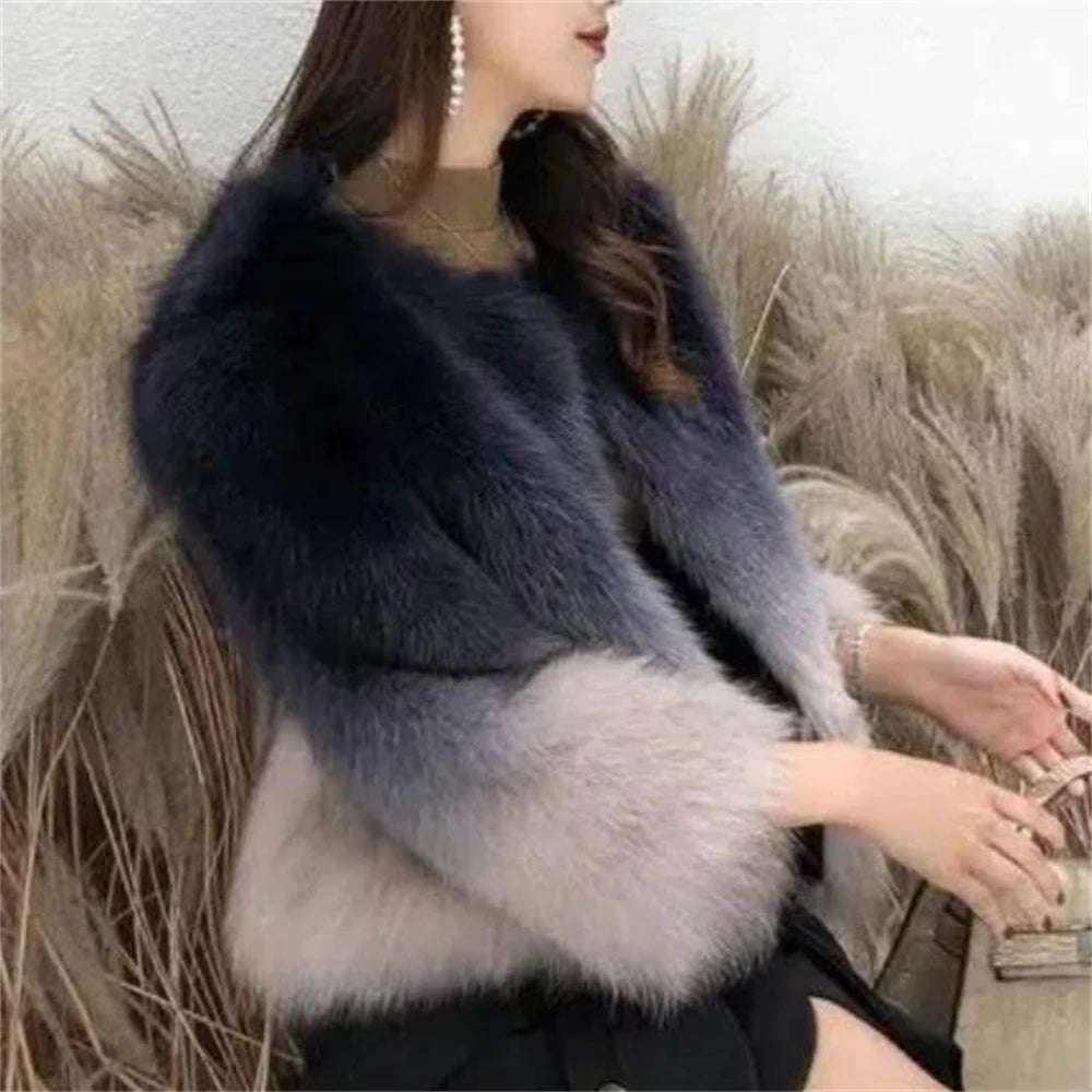 Veste En Peluche Femme À Manches Longues