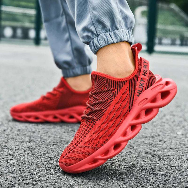 Chaussures de luxe respirantes mode mocassins de course pour hommes