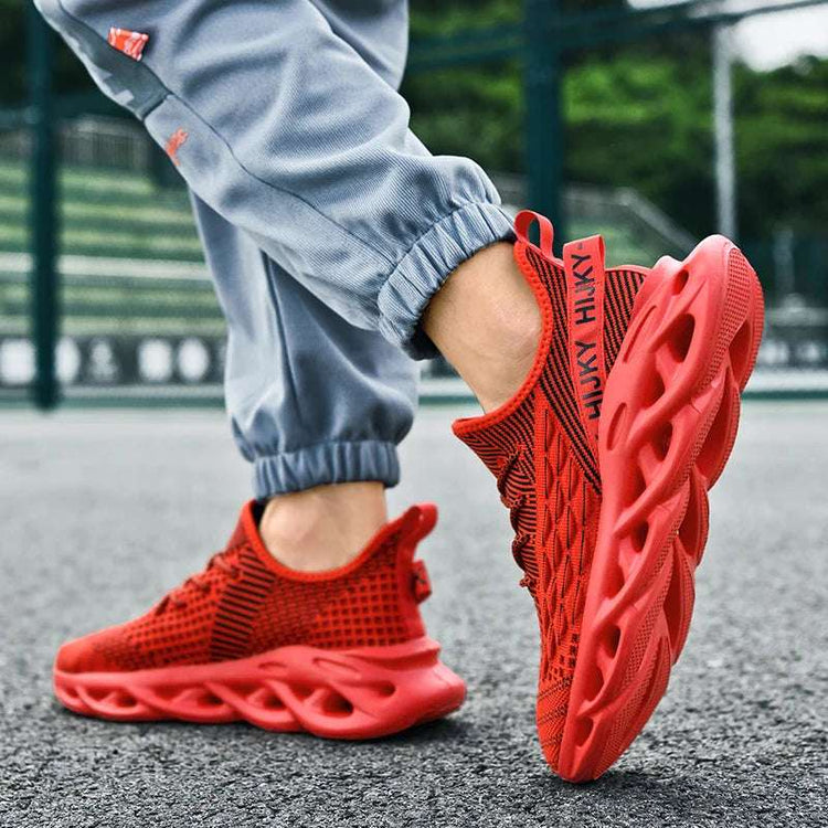 Chaussures de luxe respirantes mode mocassins de course pour hommes