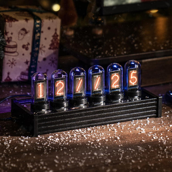 Elekstube xCool Nixie Clock – Vintage-Inspired Retro Tube Timepiece