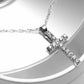 Hip Hop Cross Necklace with Rhinestones – Urban Elegance & Bold Style
