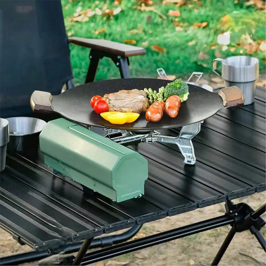 Portable Folding Camping Gas Stove – Compact Outdoor Cooking