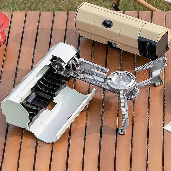 Portable Folding Camping Gas Stove – Compact Outdoor Cooking