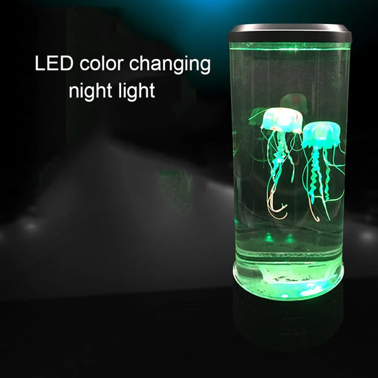 Jellyfish Lamp – Relaxing Light with Elegant Marine Design
