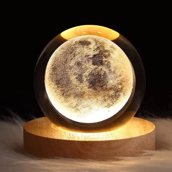 3D Crystal Lamp – Luxury and Modern Elegance