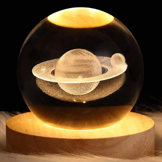 3D Crystal Lamp – Luxury and Modern Elegance