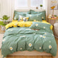 Housse de couette avec draps plats Ensembles de literie confortables et durables(d&
