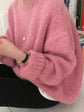 Pull rose femme