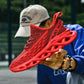 Chaussures de luxe respirantes mode mocassins de course pour hommes