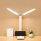 Touch-Control Dual-Head Desk Lamp – Rechargeable & Eye Protection