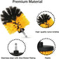 7-Piece Cleaning Brush Kit – Drill Brush Heads for Electric Drills