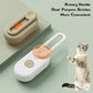 3-in-1 Rechargeable Steam Grooming Brush for Pets – Professional Care at Home