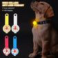 Waterproof Dog Collar with Flashing LED Anti-Lost Pendant