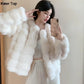 Long Women’s Winter Coat with Hood – Comfortable Fit – Elegant & Modern Style