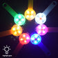 Waterproof Dog Collar with Flashing LED Anti-Lost Pendant
