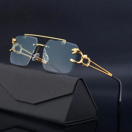 Luxury Square Sunglasses – Vintage and Trendy Design