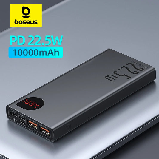 Baseus Power Bank 10000MAH with 22.5W PD fast charge