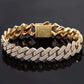 Bracelet de chaîne à maillons cubains Hommes